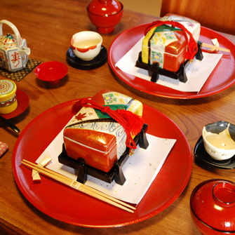 日本料理一扇お祝いの席